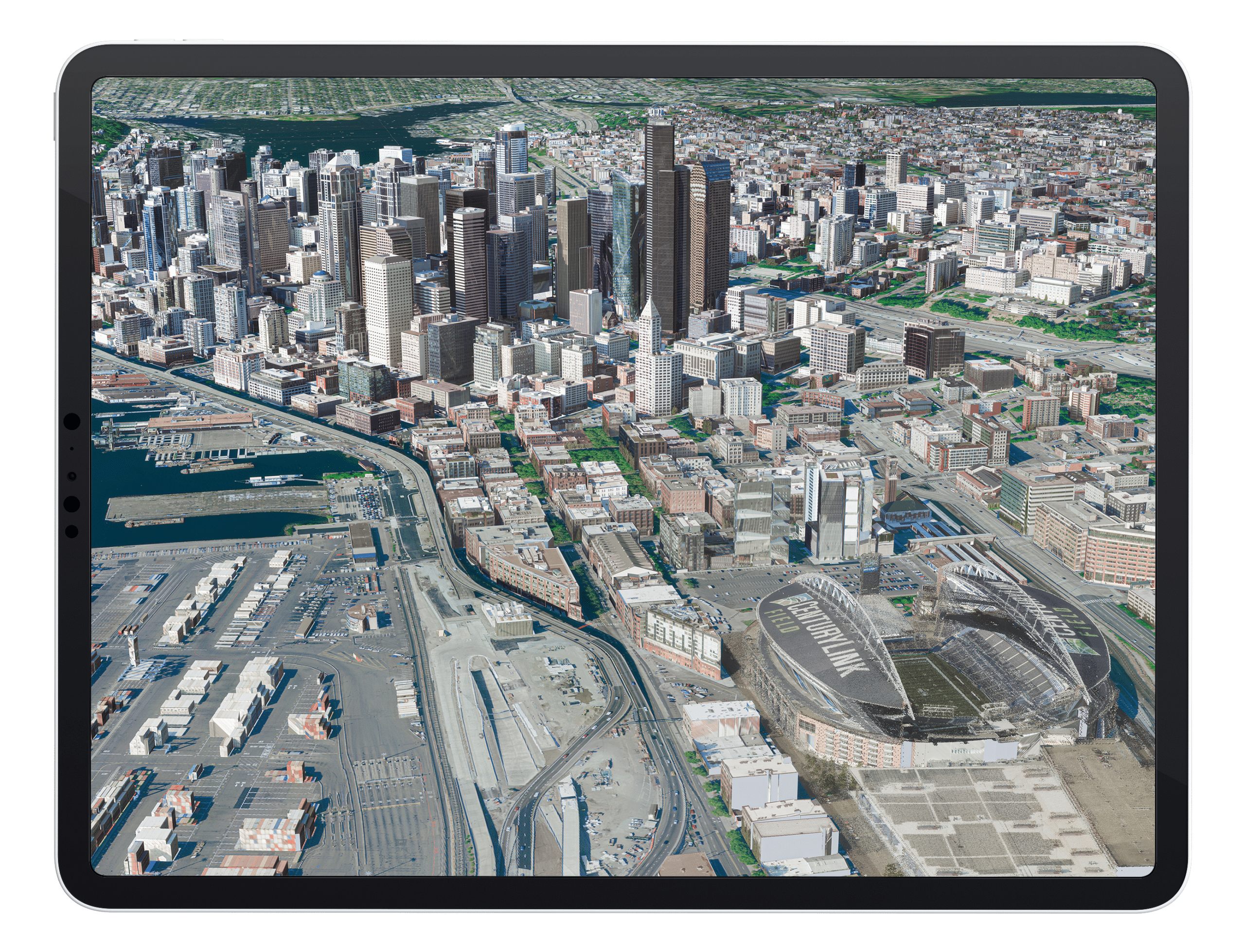 3D Cities on Tablet