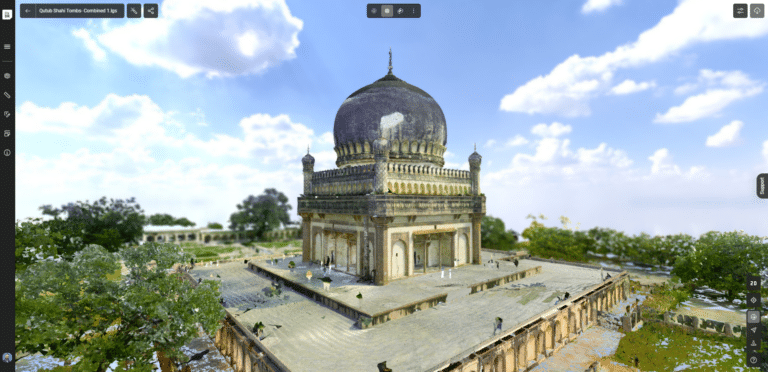 Qutub Shahi Tomb Reality Cloud Studio Dataset