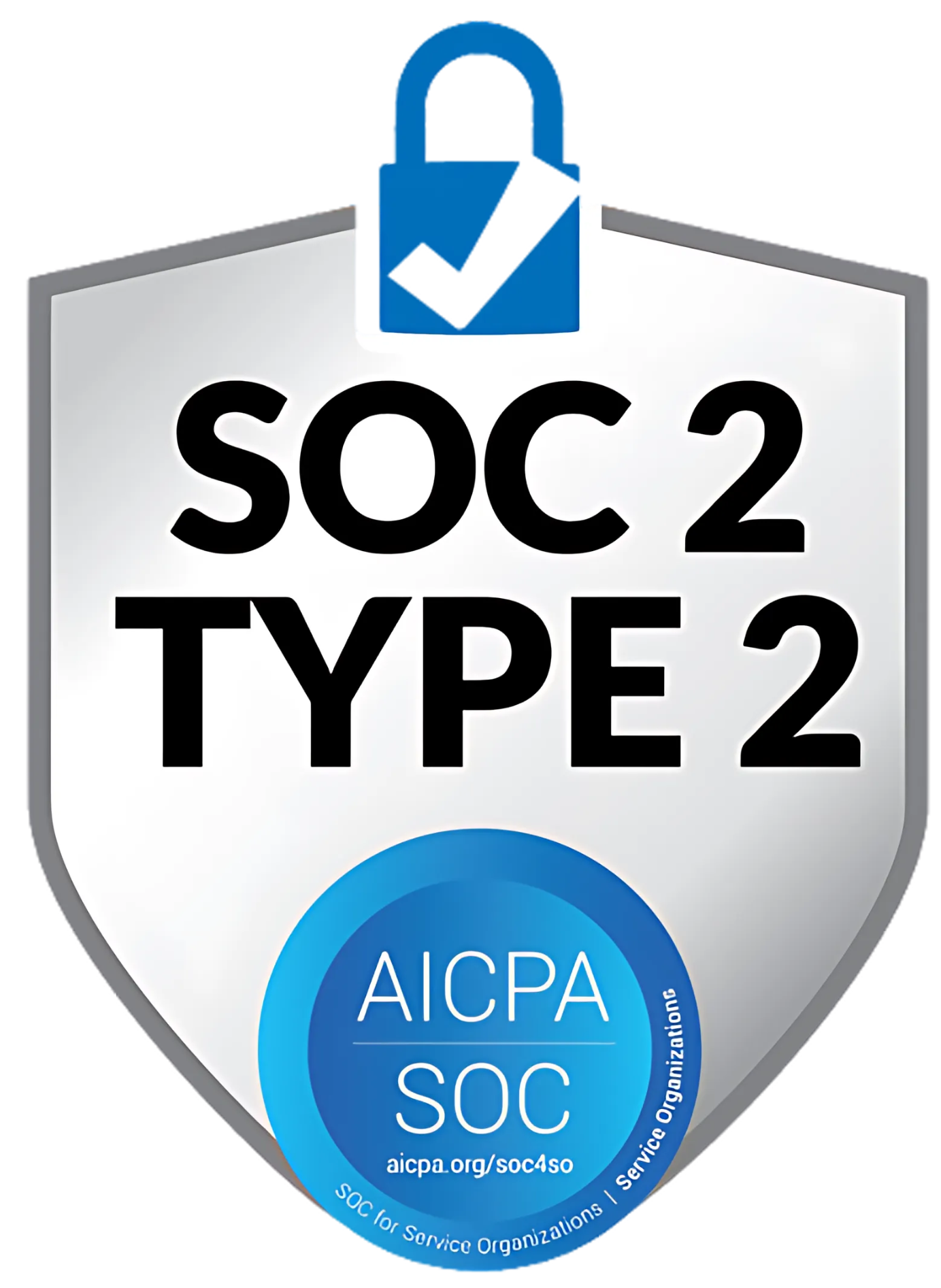 SOC 2 Type 2 compliance badge